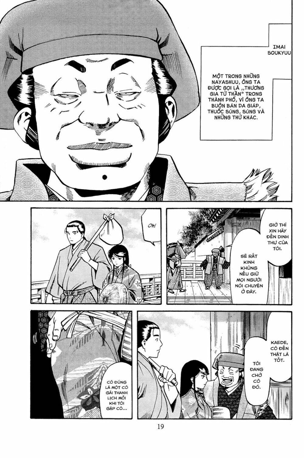 Nobunaga No Chef - Đầu Bếp Của Nobunaga Chap 35 - Next Chap 36