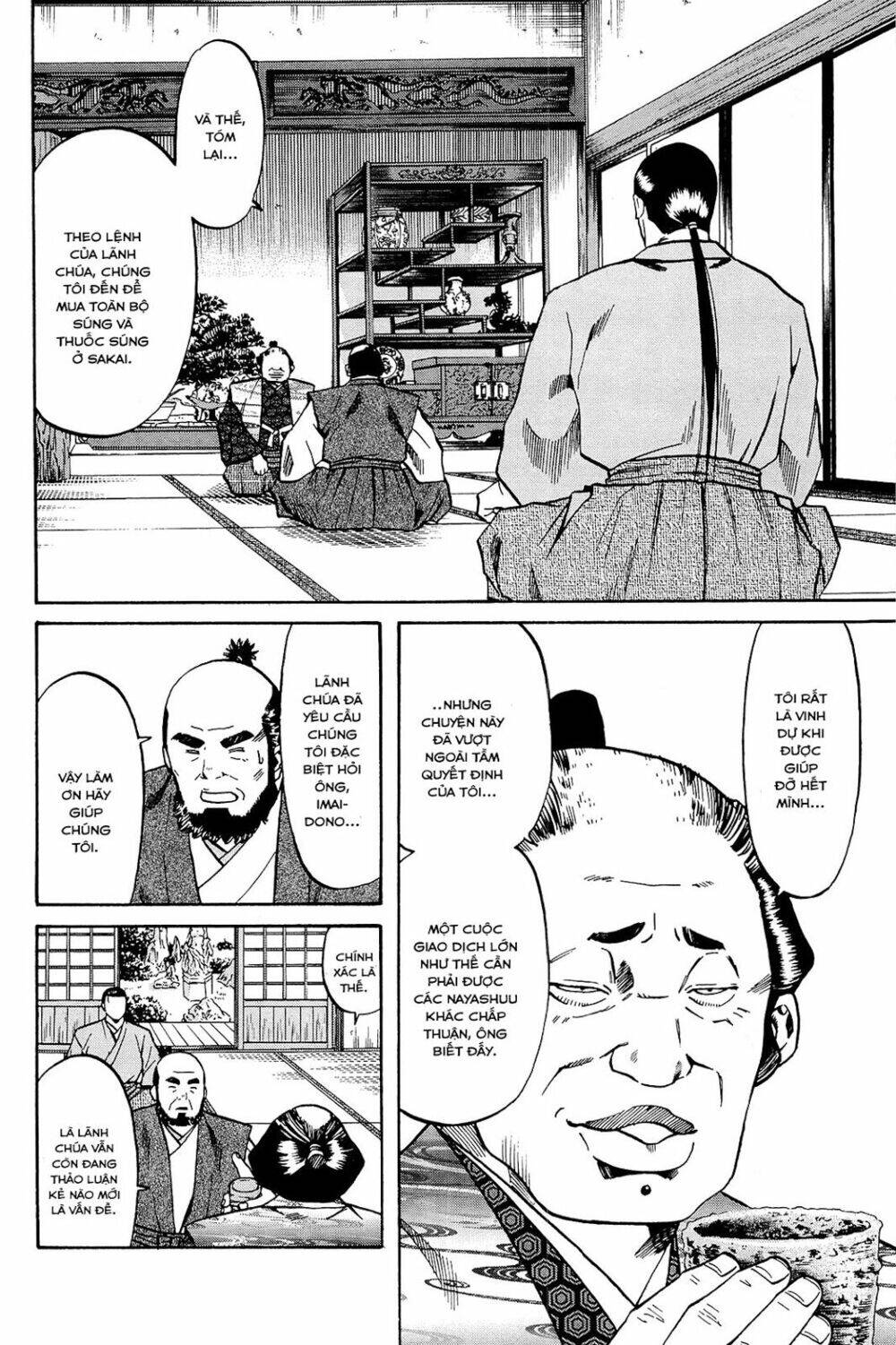 Nobunaga No Chef - Đầu Bếp Của Nobunaga Chap 35 - Next Chap 36