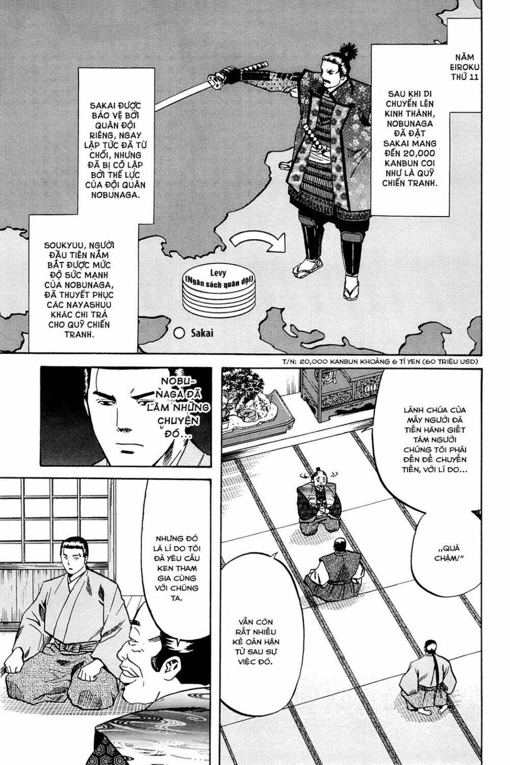 Nobunaga No Chef - Đầu Bếp Của Nobunaga Chap 35 - Next Chap 36