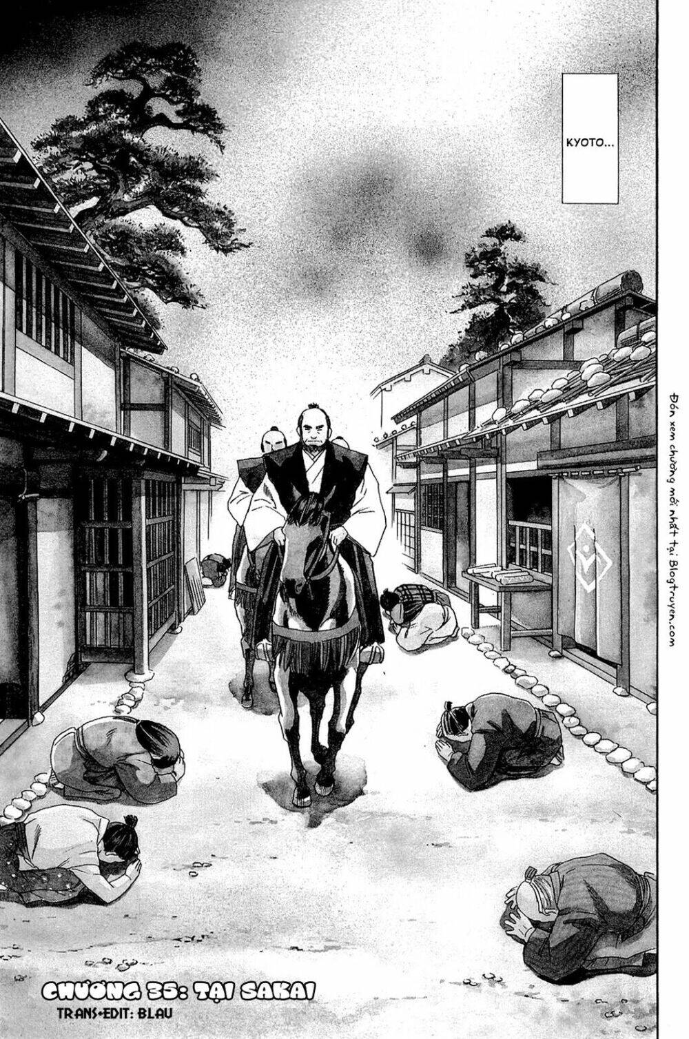 Nobunaga No Chef - Đầu Bếp Của Nobunaga Chap 35 - Next Chap 36