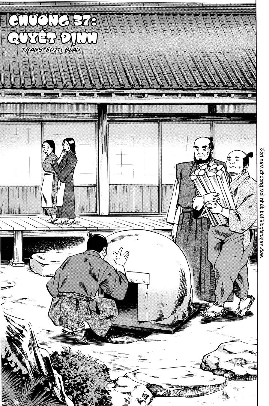 Nobunaga No Chef - Đầu Bếp Của Nobunaga Chap 37 - Next Chap 38