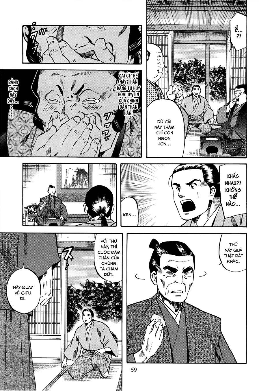 Nobunaga No Chef - Đầu Bếp Của Nobunaga Chap 37 - Next Chap 38