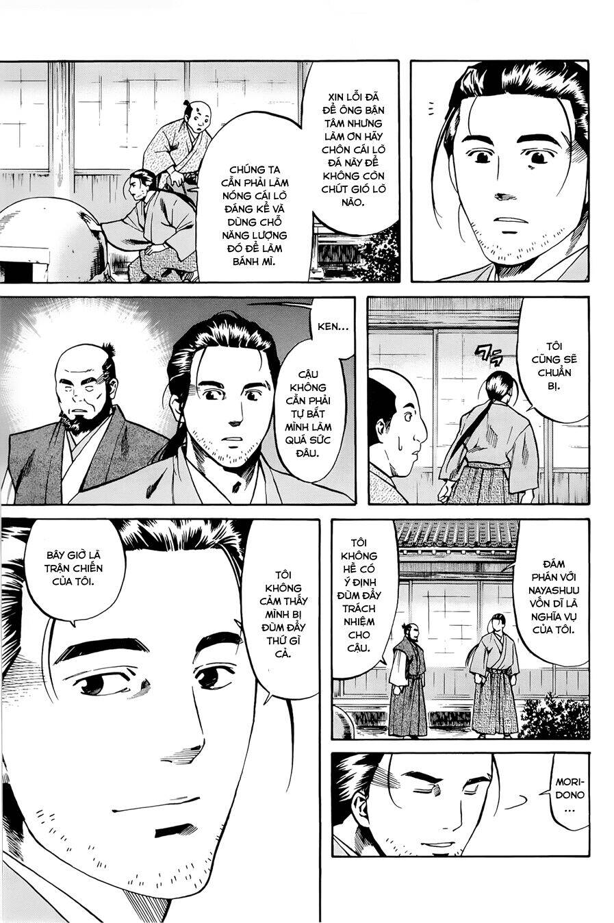 Nobunaga No Chef - Đầu Bếp Của Nobunaga Chap 37 - Next Chap 38