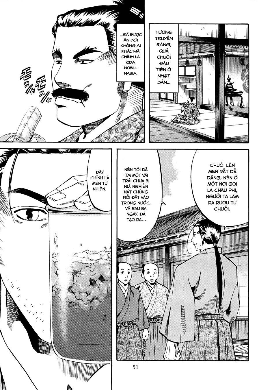 Nobunaga No Chef - Đầu Bếp Của Nobunaga Chap 37 - Next Chap 38
