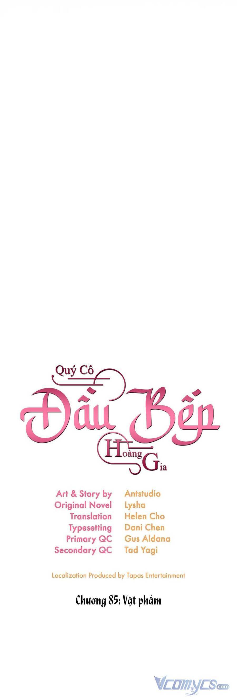 Nữ Đầu Bếp Hoàng Gia Chap 85 - Next Chap 86