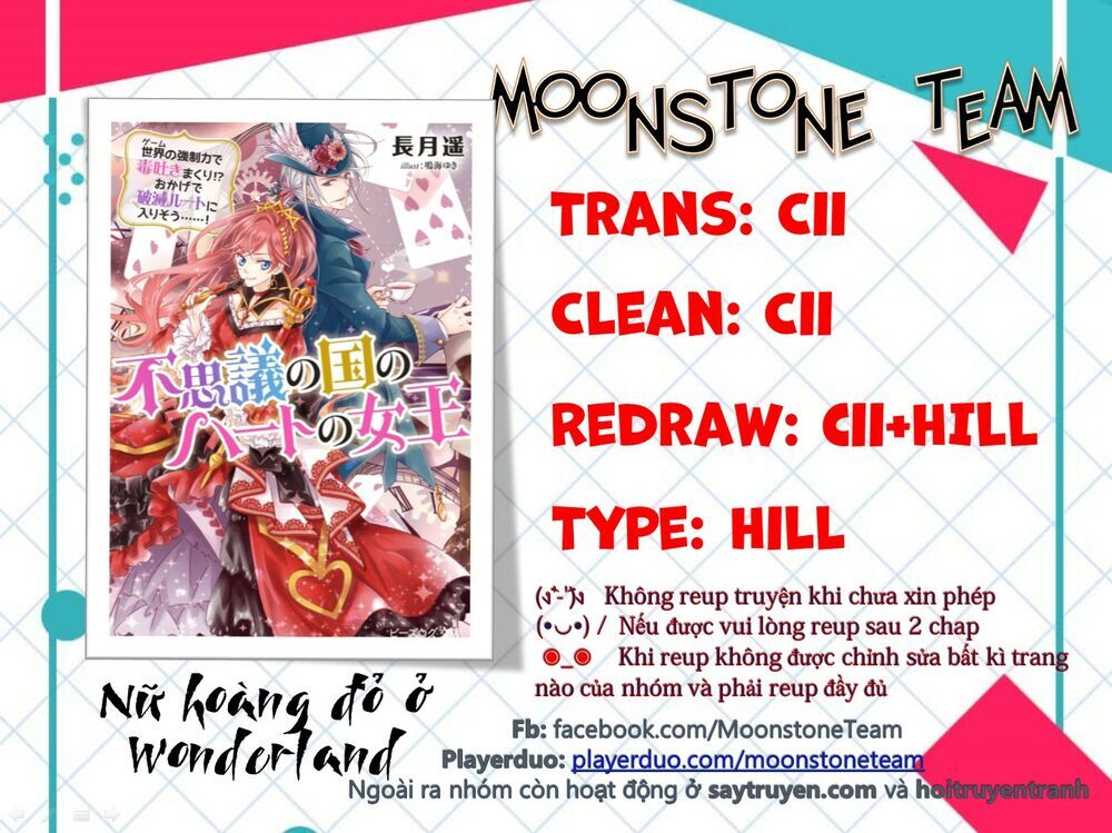 Nữ Hoàng Cơ Đỏ Ở Wonderland Chap 11 - Next Chap 12