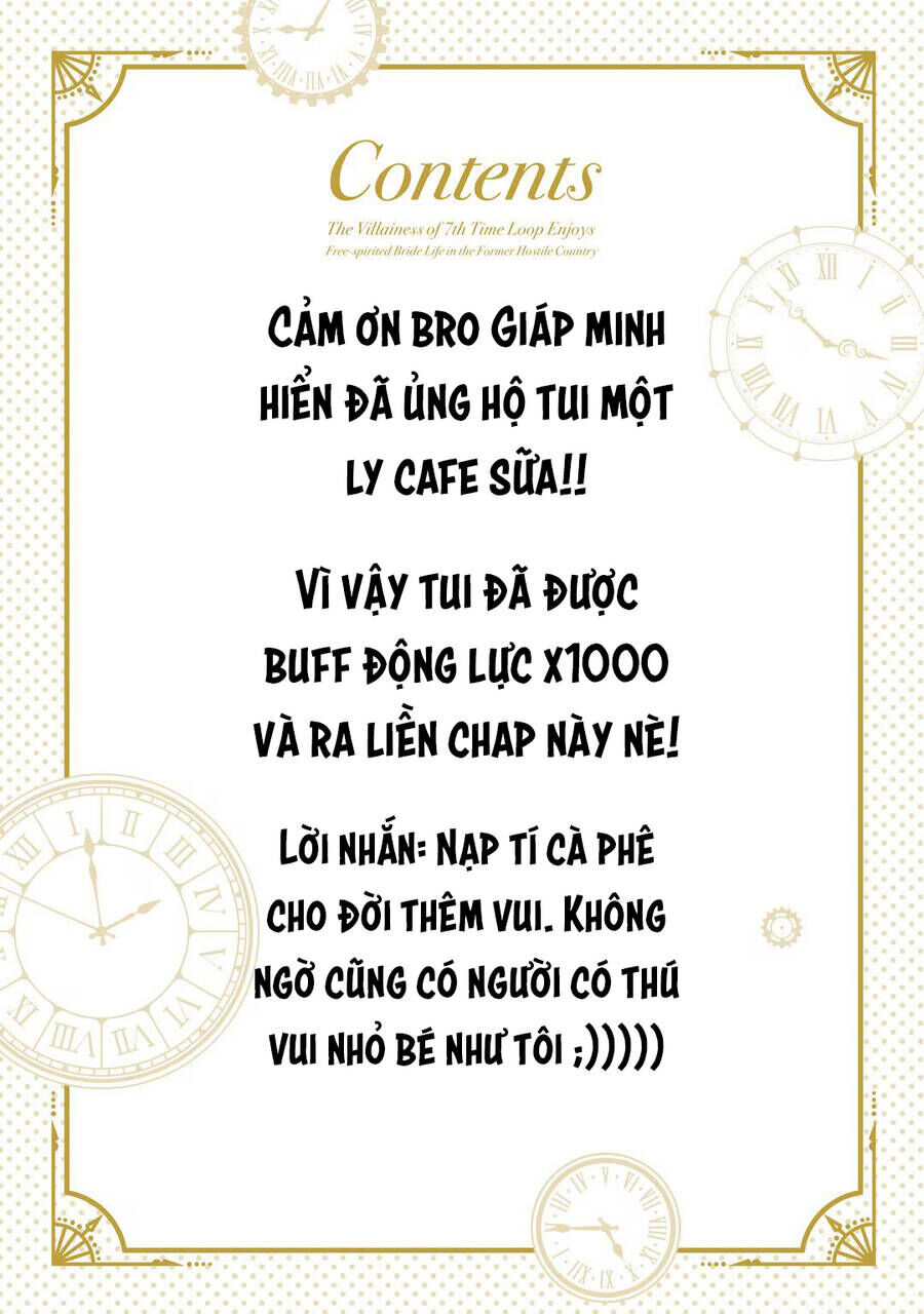 Nữ Phụ Phản Diện Ở Kiếp Thứ 7 Muốn Tận Hưởng Cuộc Sống Hôn Nhân Ở Địch Quốc Chap 10 - Next Chap 11