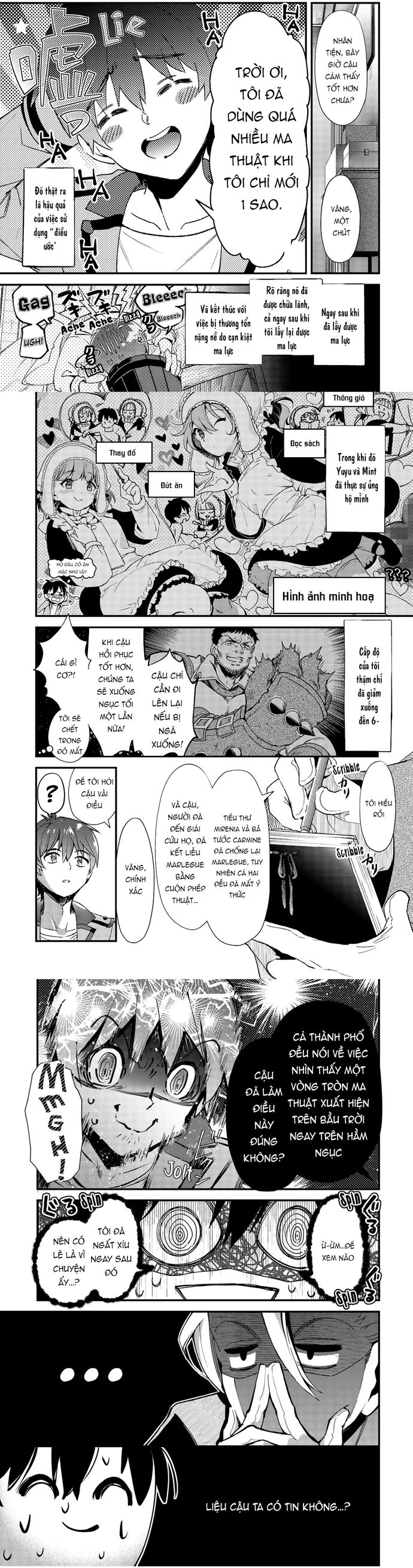 Ochikobore “1” Mahou Tsukai Wa, Kyou Mo Muishiki Ni Cheat Wo Tsukau Chap 28 - Next Chap 29