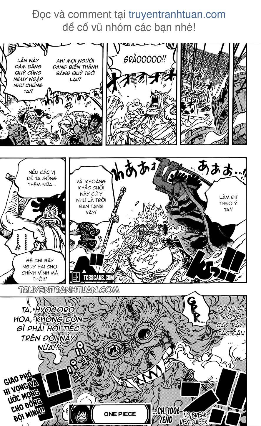 One Piece Chap 1006 - Next Chap 1007