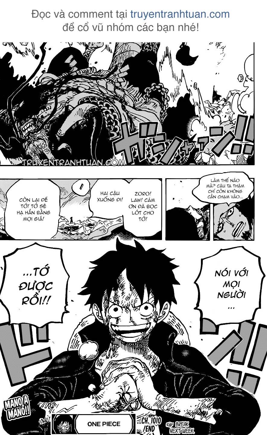 One Piece Chap 1010 - Next Chap 1011