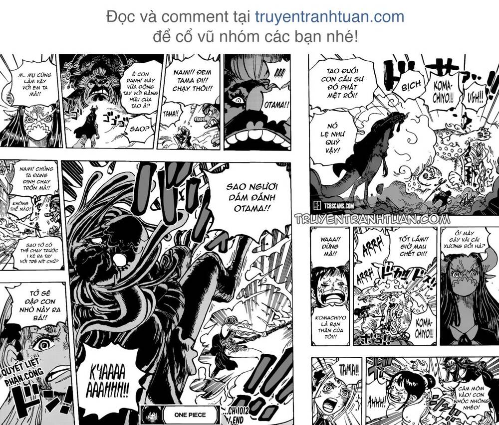 One Piece Chap 1012 - Next Chap 1013