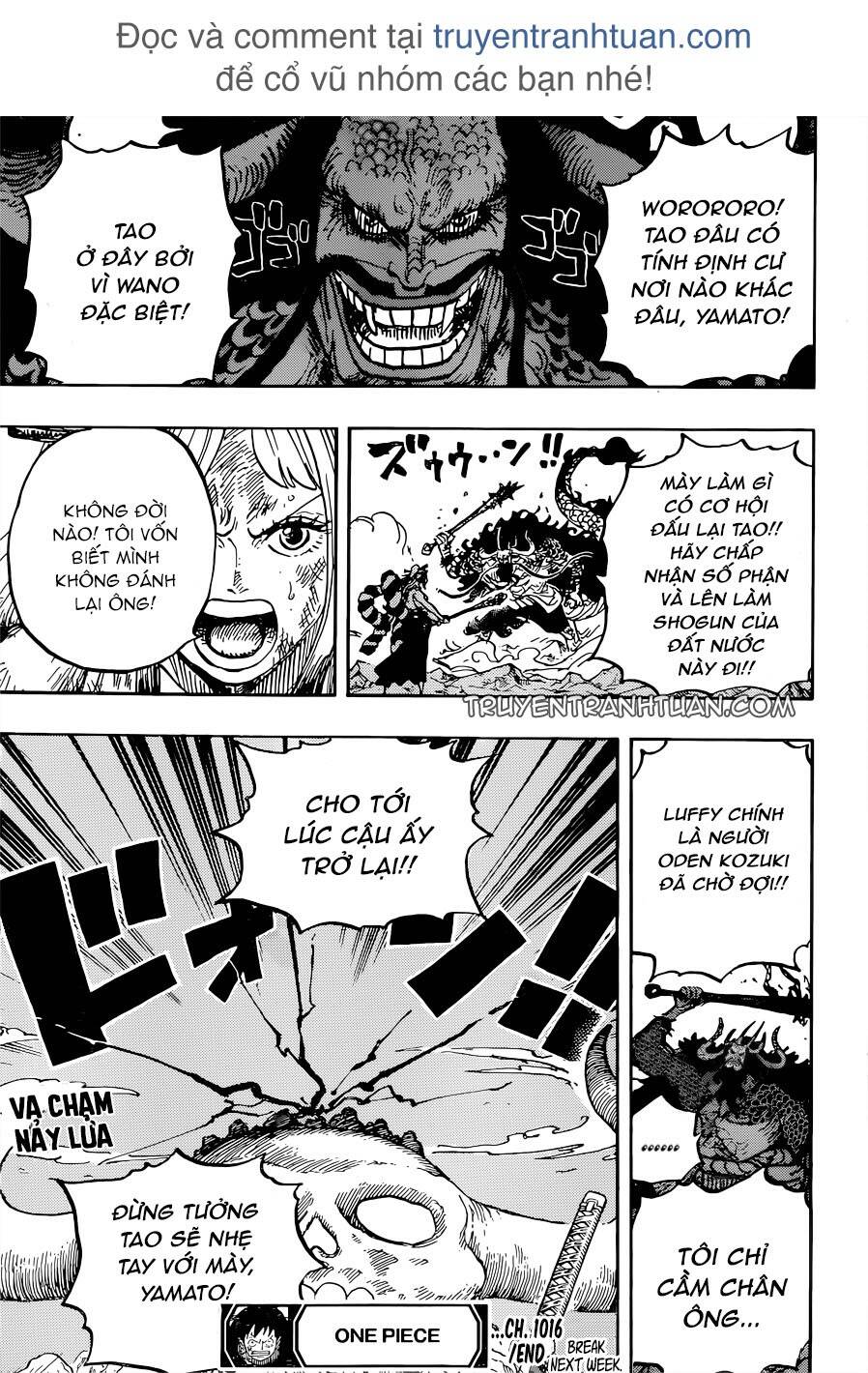 One Piece Chap 1016 - Next Chap 1017