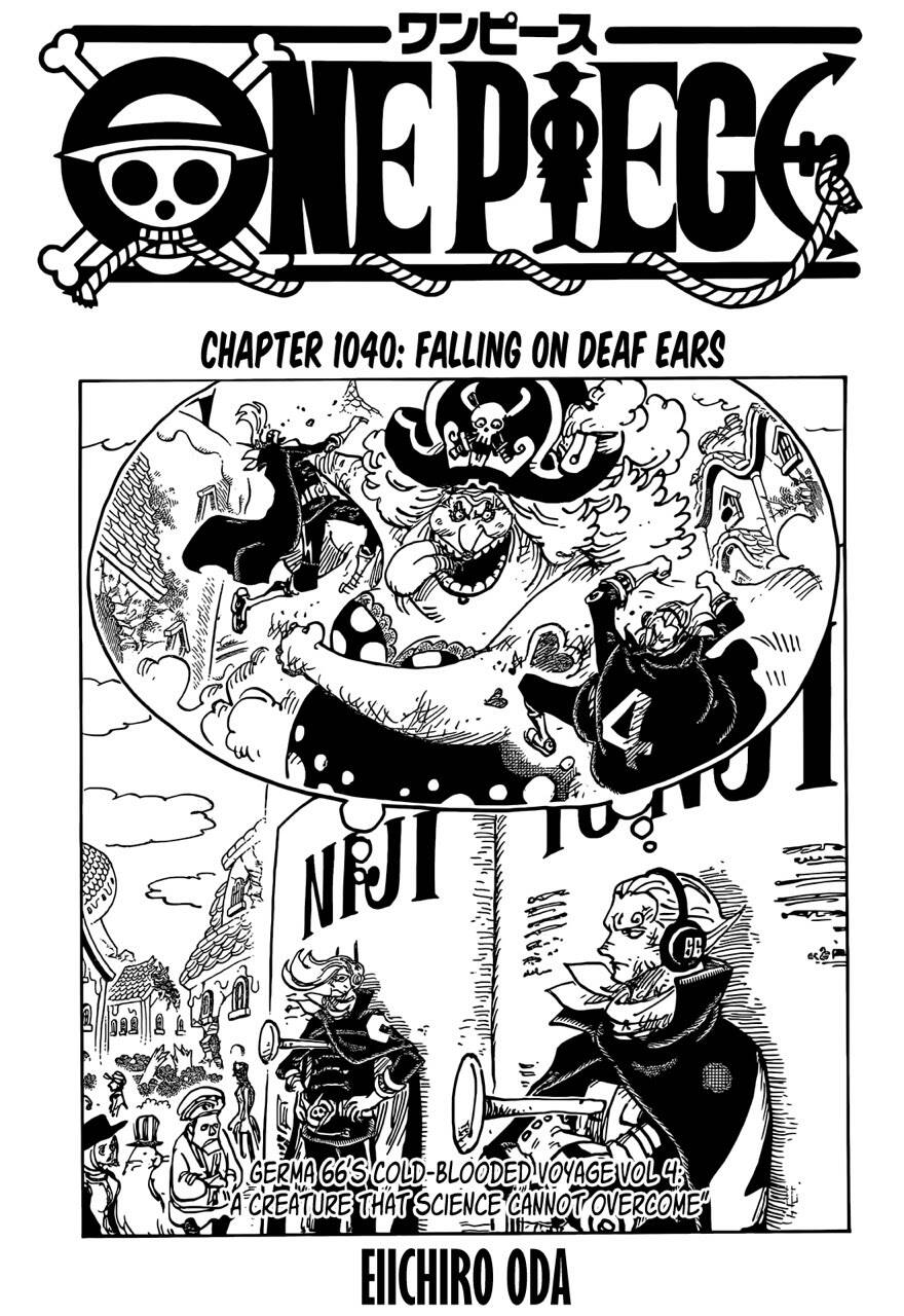 One Piece Chap 1040 - Next Chap 1041
