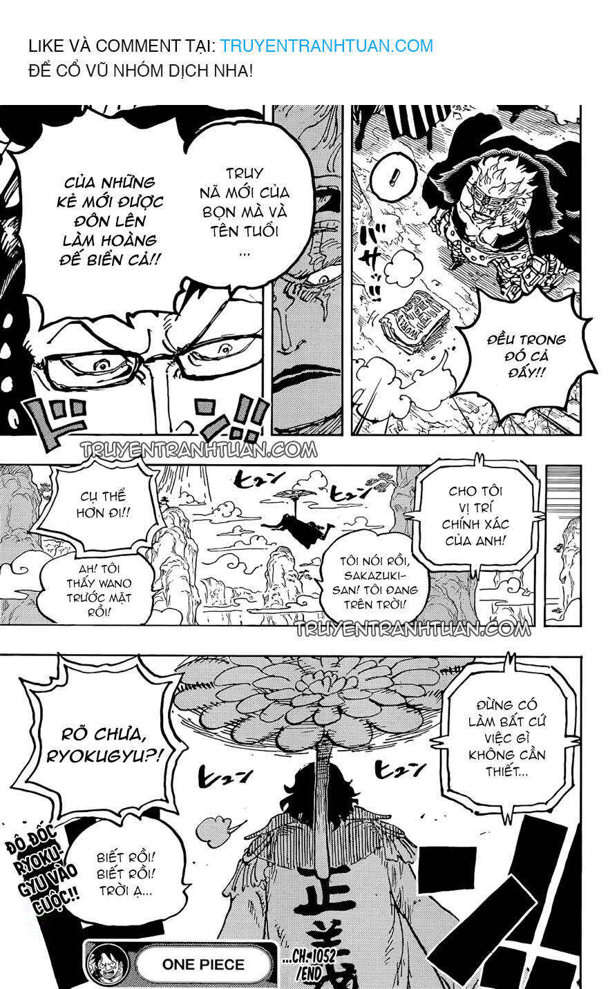 One Piece Chap 1052 - Next Chap 1053