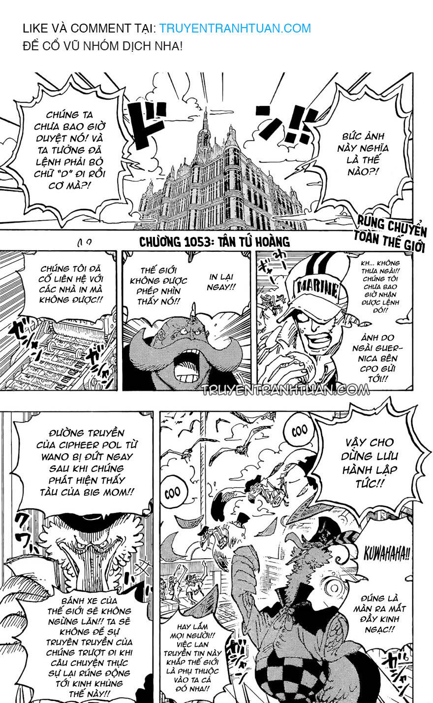 One Piece Chap 1053 - Next Chap 1054