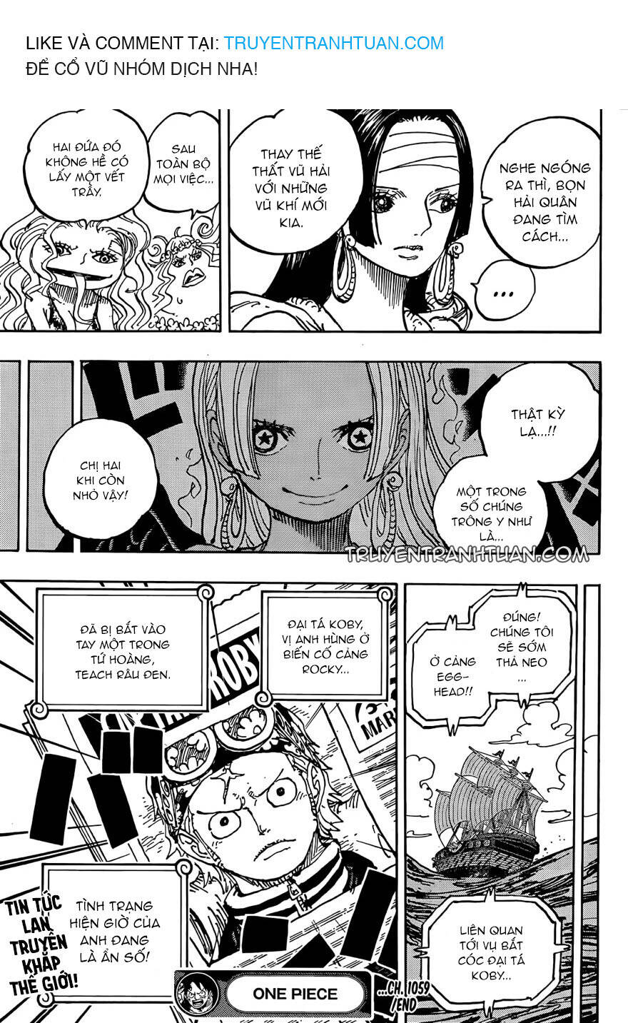 One Piece Chap 1059 - Next Chap 1060