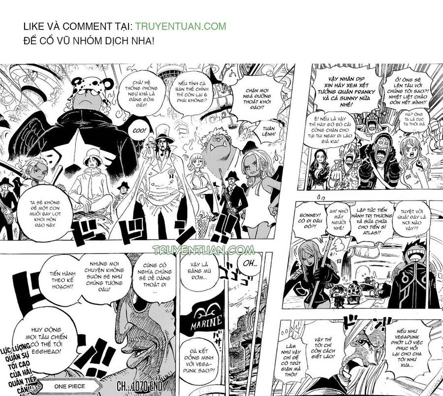 One Piece Chap 1070 - Next Chap 1071