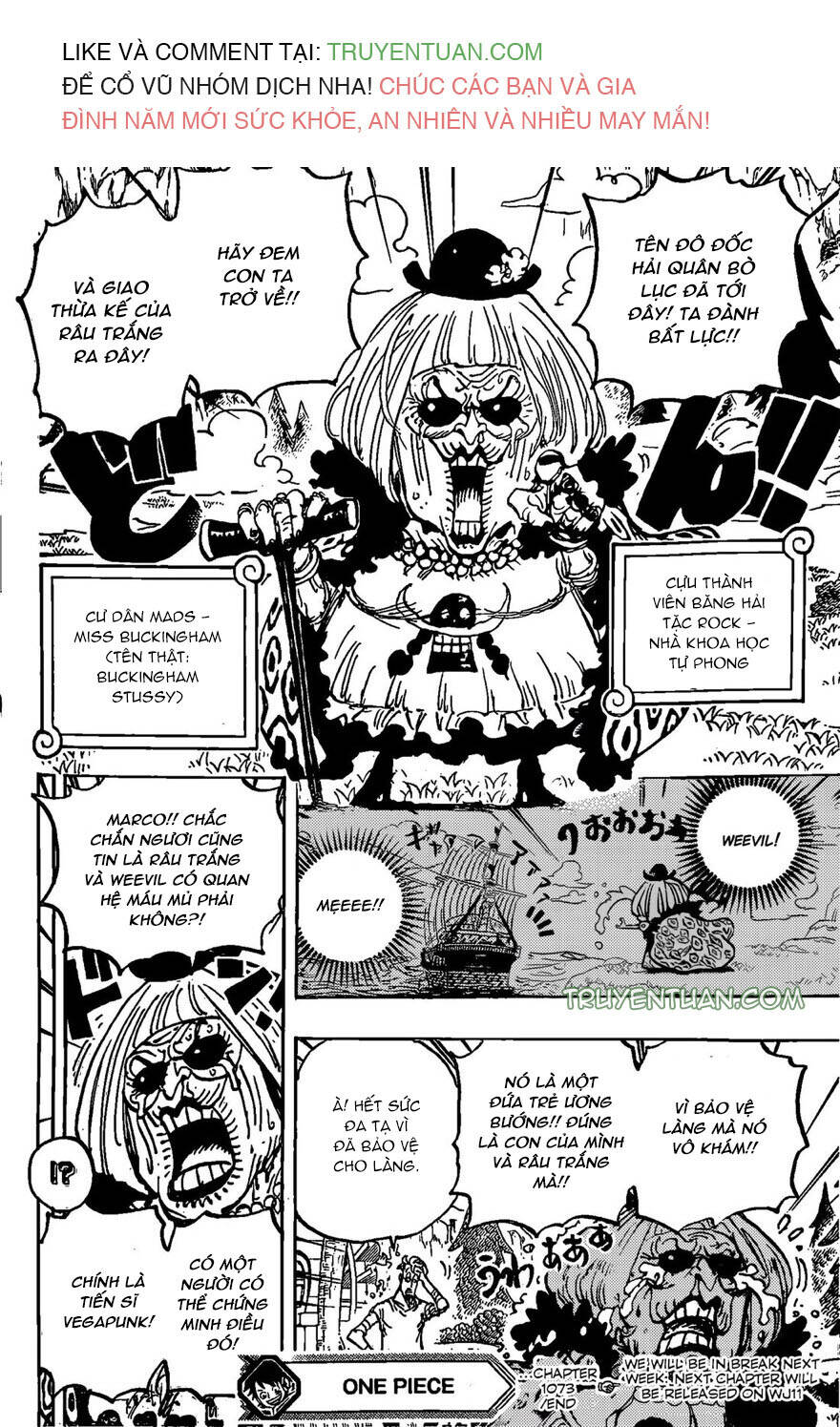 One Piece Chap 1073 - Next Chap 1074