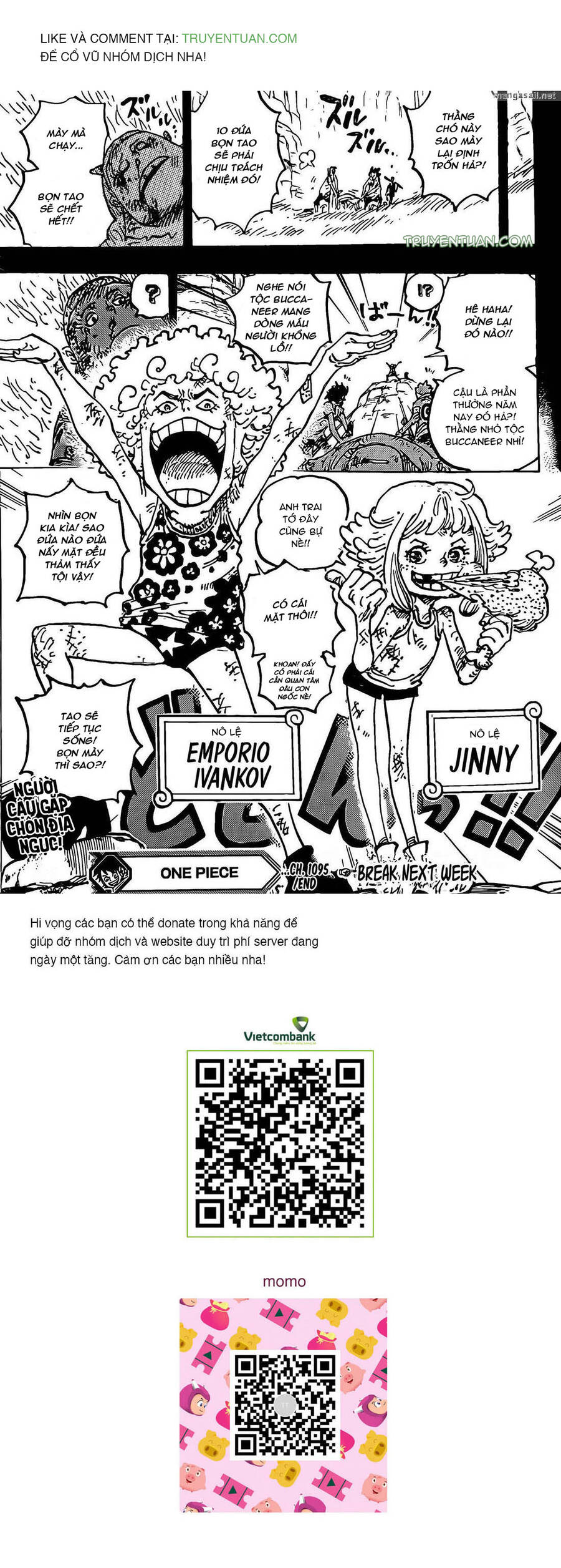 One Piece Chap 1095 - Next Chap 1096
