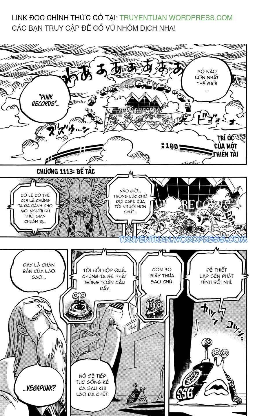 One Piece Chap 1113 - Next Chap 1114