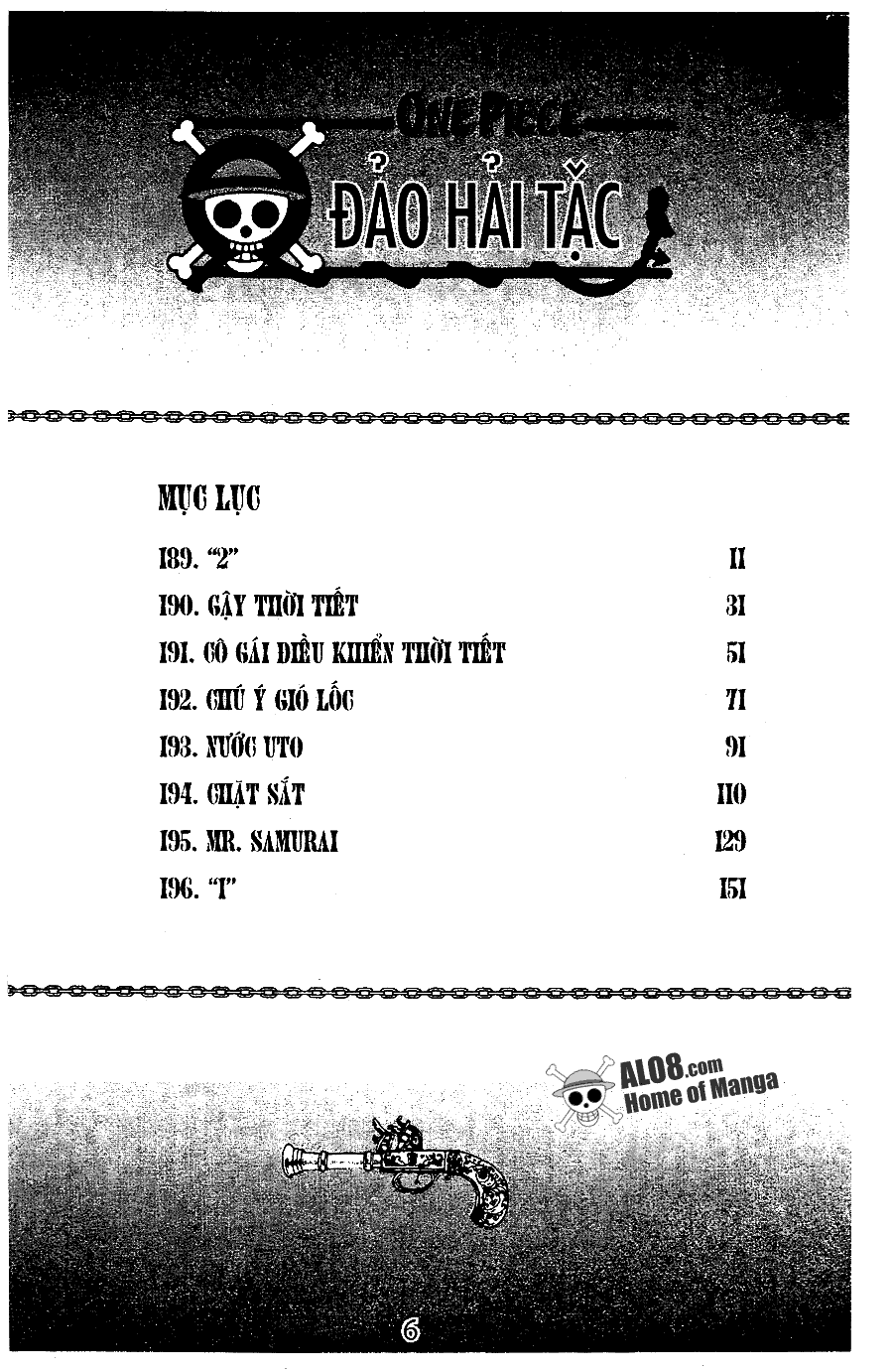 One Piece Chap 189 - Next Chap 190