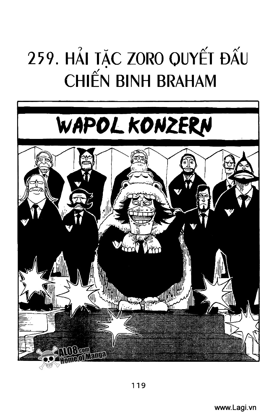 One Piece Chap 259 - Next Chap 260
