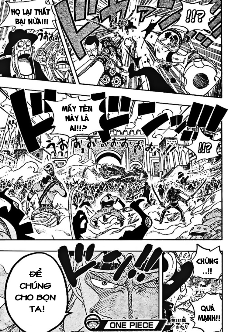 One Piece Chap 381 - Next Chap 382