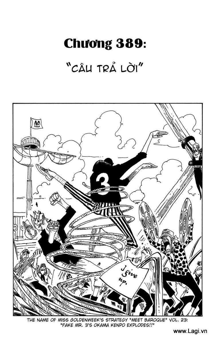 One Piece Chap 389 - Next Chap 390