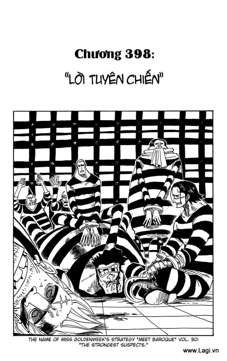 One Piece Chap 398 - Next Chap 399