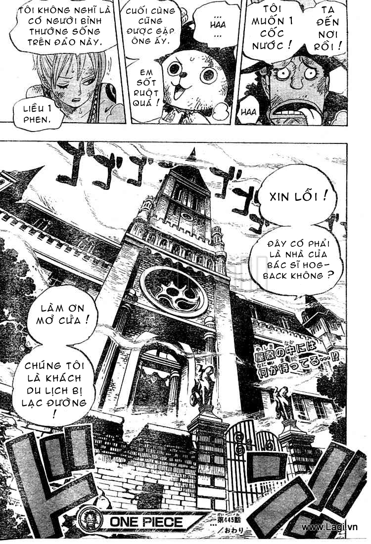 One Piece Chap 445 - Next Chap 446