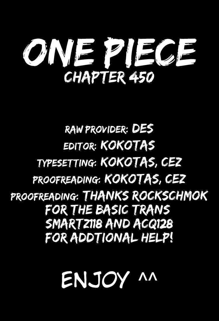 One Piece Chap 450 - Next Chap 451