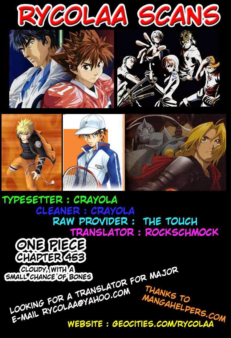 One Piece Chap 453 - Next Chap 454