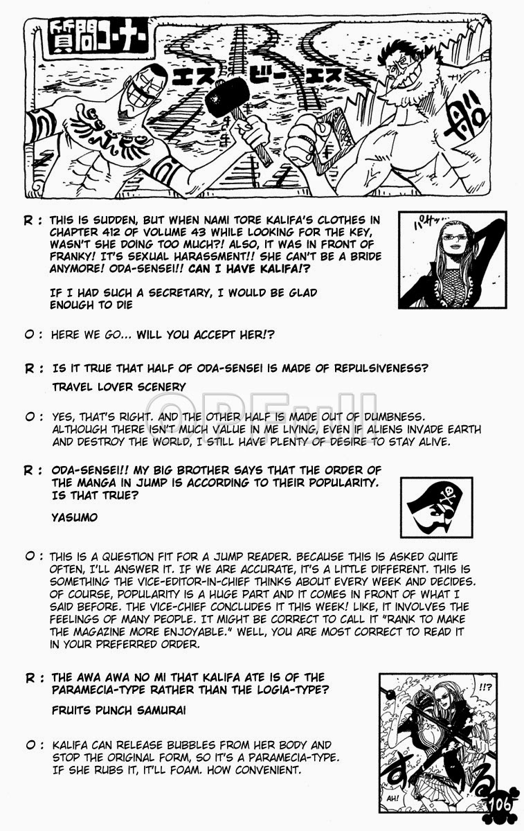 One Piece Chap 454 - Next Chap 455
