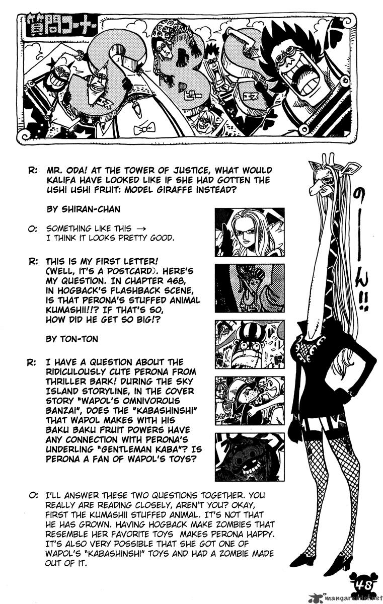 One Piece Chap 472 - Next Chap 473