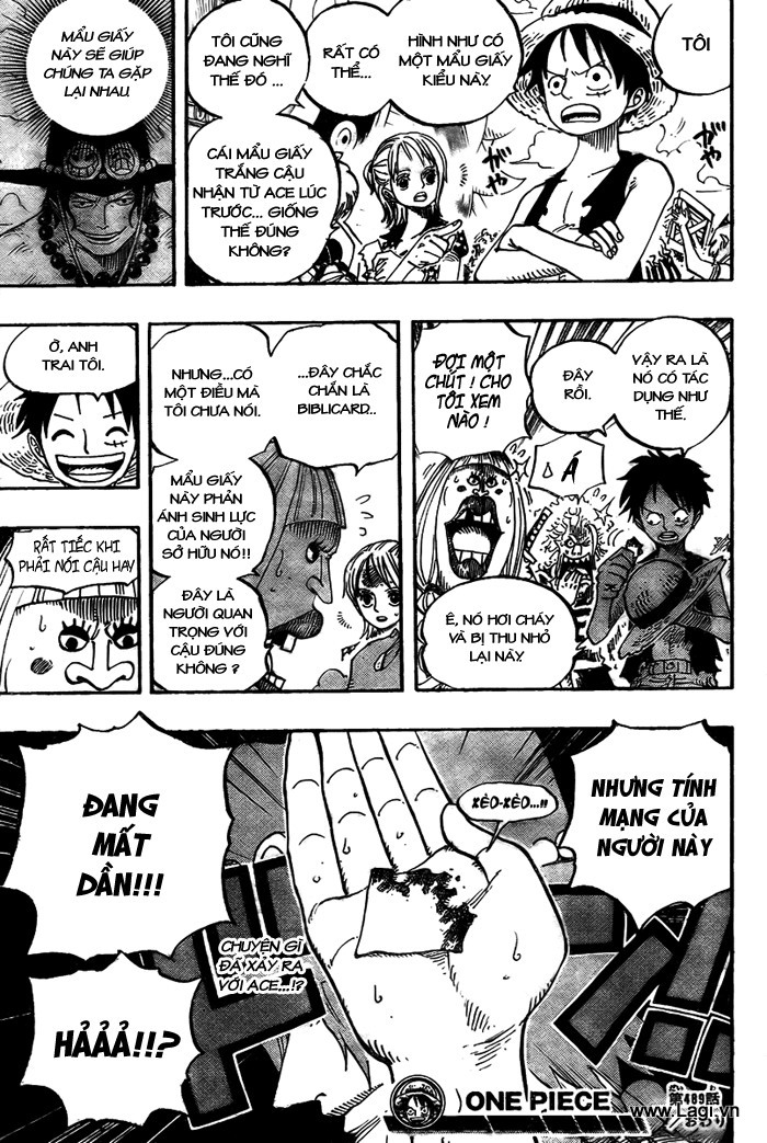 One Piece Chap 489 - Next Chap 490