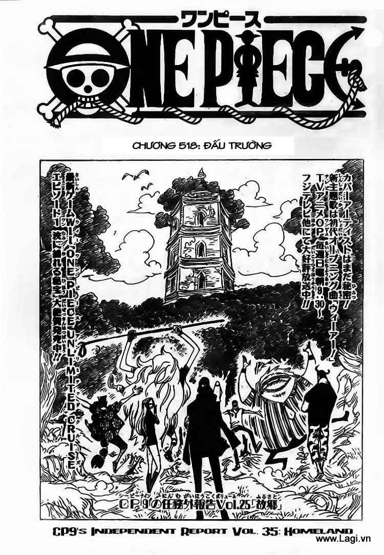 One Piece Chap 518 - Next Chap 519