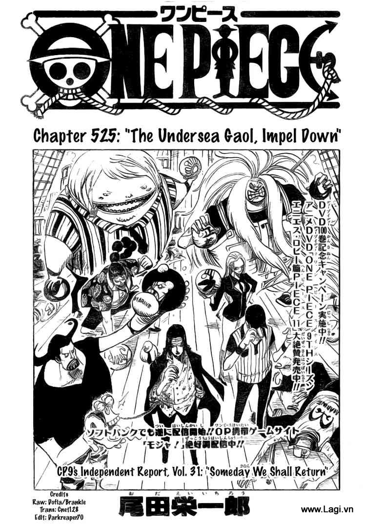 One Piece Chap 525 - Next Chap 526