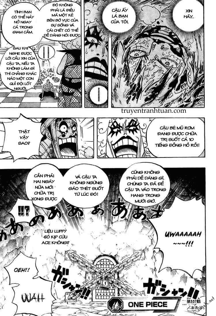 One Piece Chap 537 - Next Chap 538