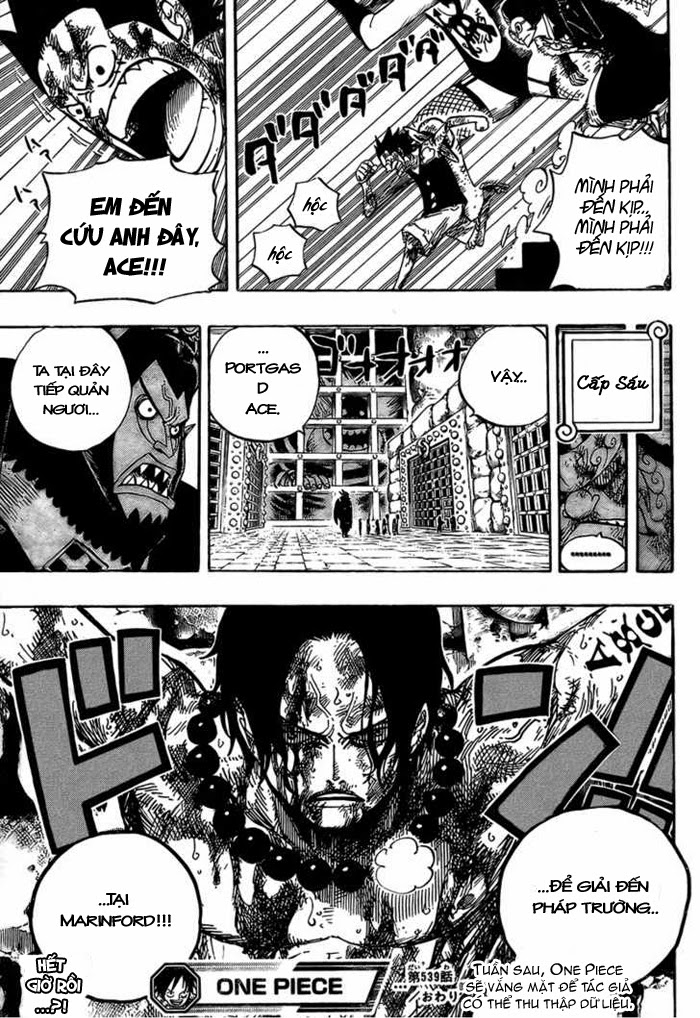 One Piece Chap 539 - Next Chap 540