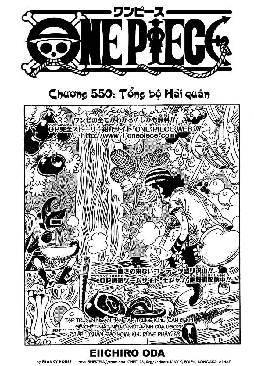 One Piece Chap 550 - Next Chap 551