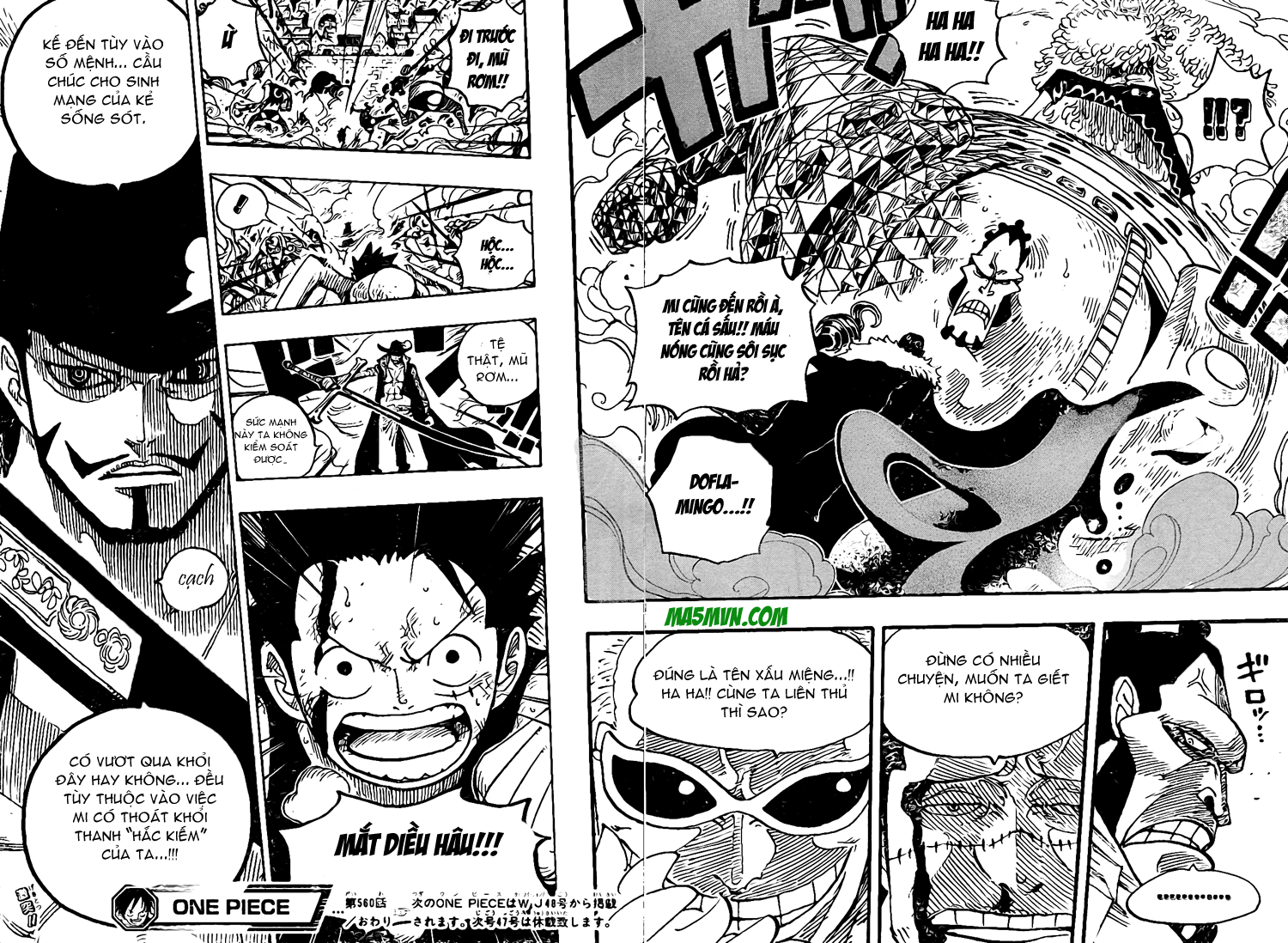 One Piece Chap 560 - Next Chap 561