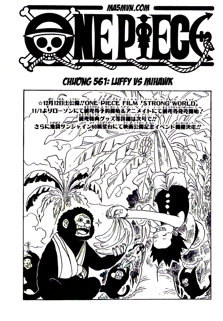 One Piece Chap 561 - Next Chap 562