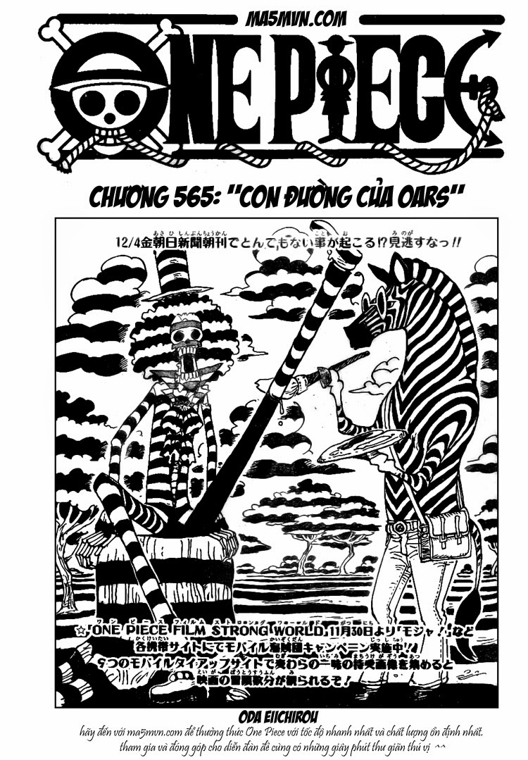 One Piece Chap 565 - Next Chap 566