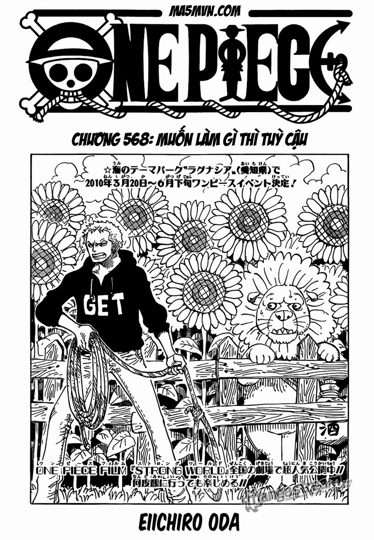 One Piece Chap 568 - Next Chap 569