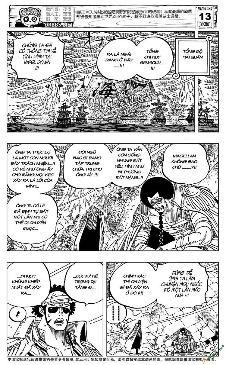 One Piece Chap 581 - Next Chap 582