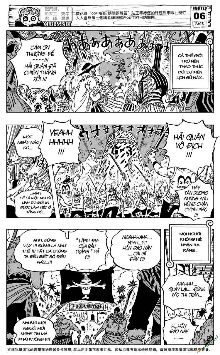 One Piece Chap 581 - Next Chap 582