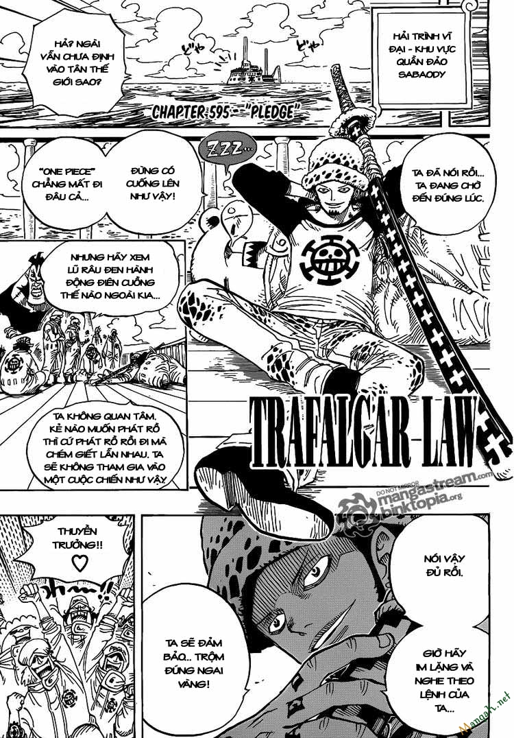 One Piece Chap 595 - Next Chap 596