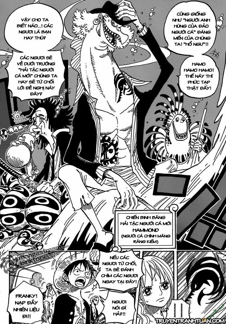 One Piece Chap 607 - Next Chap 608