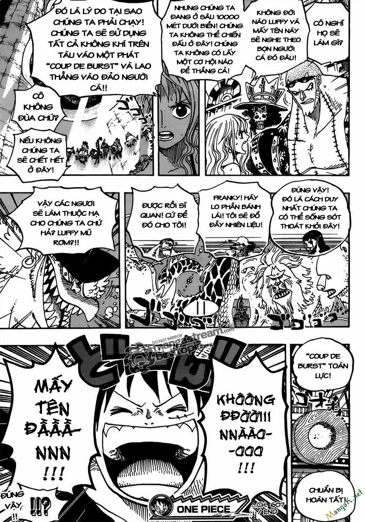One Piece Chap 607 - Next Chap 608