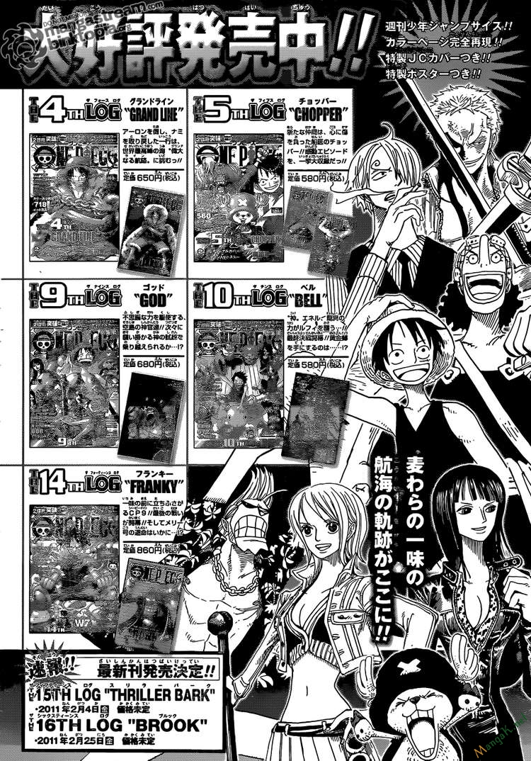 One Piece Chap 607 - Next Chap 608